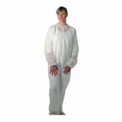 Disposable, protection coverall with shirt collar, PP | Size : XXL